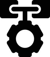 Blockchain, Block Chain, State Machine Glyph Solid Icon vector