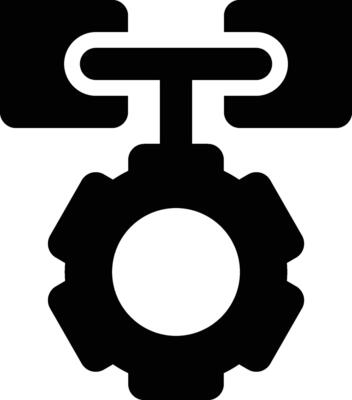 Blockchain, Block Chain, State Machine Glyph Solid Icon