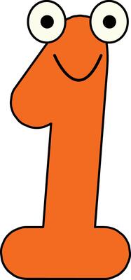 Googly Eye Font Number 1