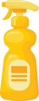 Yellow Trigger Spray Container vector