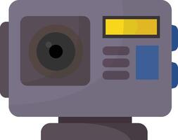 Grey Action Camera vector