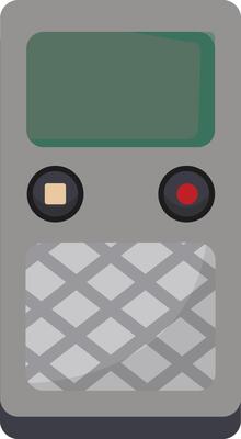 Grey Satellite Phone Device