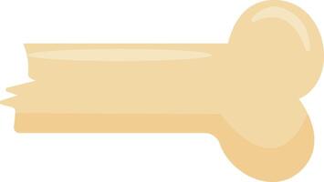 Tan Ancient Bone Piece vector