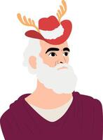 Saint nicholas of myra, the patron saint of the city of myra, vector