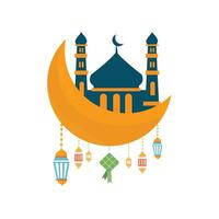Islamic ramadan logo vector