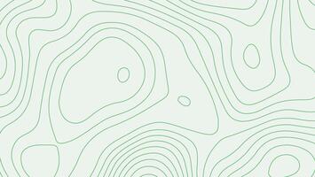 Minimal Topographic Line Background. Abstract Contour Map Design Pattern vector