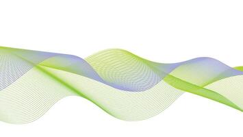 Futuristic Flowing Wave Pattern with Smooth Motion vector
