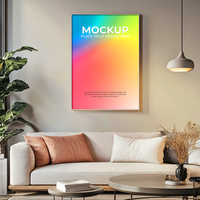 Empty Frame Scene for Creative Display psd