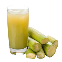 A glass of juice with some celery png