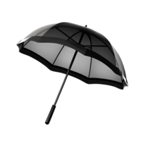 Sleek transparent and White Umbrella Isolated on transparent Background Stylish Accessory Rain Protection Elegant Design Modern Umbrella Fashionable Item Weather Protection Device png