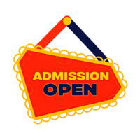 Admissions Open Now Important Announcement for Students New Enrollment Registration Application Deadline png