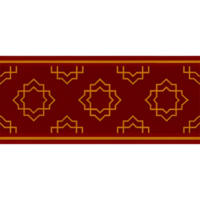 Abstract Geometric Design with Maroon and Gold Color Palette Seamless Pattern for Textile Print png