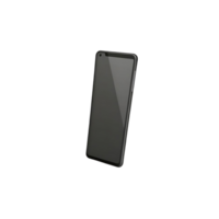 Sleek transparent Smartphone Displayed on transparent Background Modern Technology Mobile Device png