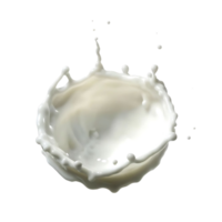 Stunning Closeup of Milk Splashing in Slow Motion Against transparent Background A Dynamic Perfect for Advertising Dairy Products or Food Photography png