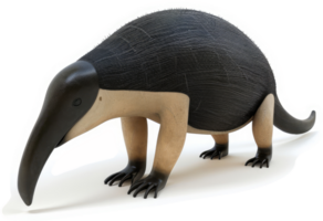 A representation of a prehistoric, anteater-like creature. png