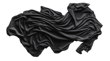 Dark fabric, draped, cloth, texture, abstract, shadow, elegance, cut out transparent png