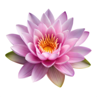 High-Resolution Pink Lily with Stamen Focus png