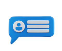 Message icon with user icon concept of user support message icon illustration png