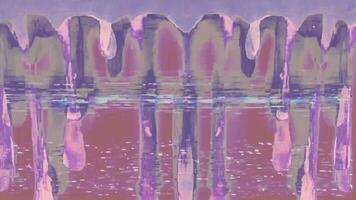 Subtle distortion and soft flicker create a nostalgic visual loop video