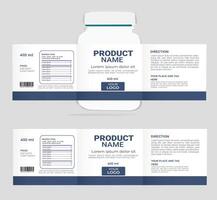 Bottle label, Package template design, Label design, mock up design label templat vector