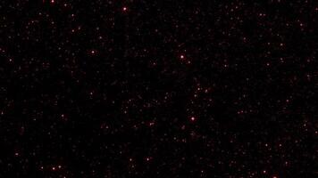 VJ Loop flow up pink red star particles on black background video