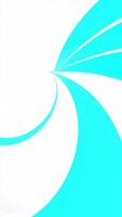 Simple blue hypnotic spiral motion background animation with copy space. This minimalist vertical spiraling background is full HD and looping. video