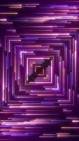 Shiny colorful glowing light beams and shooting stars. This luxury glitzy awards ceremony motion background animation is full HD and a seamless loop. Vertical animation. video