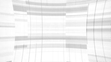 Minimalist grayscale background with a repeating pattern of lines and dots. Full HD and looping motion background animation. video
