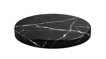 Marble Tabletop Platform Isolated for Product Display, cut out transparent png