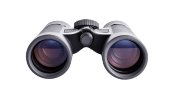 Optical binoculars device for observation, cut out transparent png