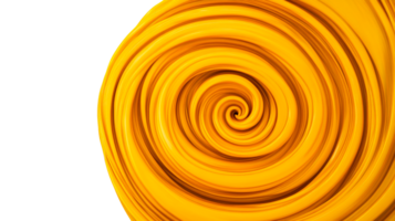 Golden spiral shape abstract background, curve lines texture , cut out transparent png