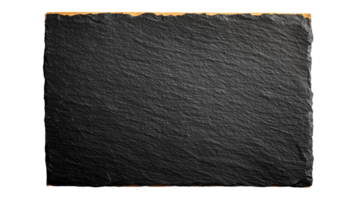 Slate stone texture and background, close up, isolated, cut out transparent png
