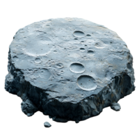 Cratered Asteroid Surface Space Rock Texture png
