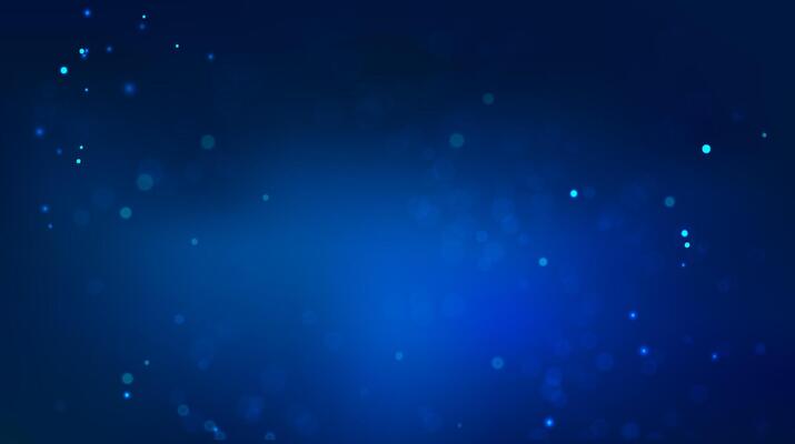 Blue Abstract Particle Light Tech Data Digital Game Glow Background. Magic Smoke Neon Glow BG for Game.