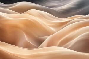 Abstract flowing lines creating a beautiful wave pattern photo