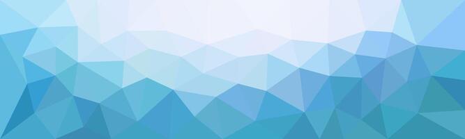 Soft blue polygonal pattern, creating a gentle, abstract, and modern geometric background with varying shades of light and dark blue. vector