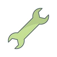 Wrench design icon simple vector