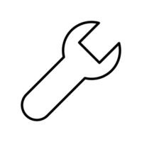 Wrench design icon simple templates vector