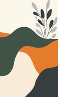A poster with a tree and a wave vector