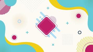 Creative abstract background featuring colorful geometric shapes and artistic patterns perfect for design projects vector