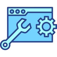 maintenance optimization icon vector