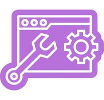 maintenance optimization outline colour style vector