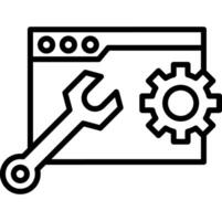 maintenance optimization outline style vector