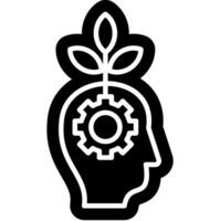 mindset growth symbol vector