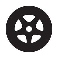 Tire Silhouette Illustration vector