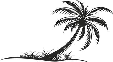 Palm Tree Graphics for Exotic Nature Inspired Projects vector
