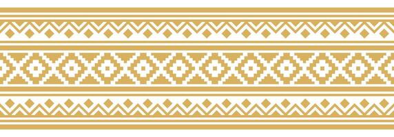 Decorative Ethnic Background with Aztec Stripe Border and Geometric Texture Style. vector