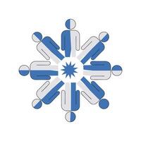Diverse Community Support And Inclusion vector
