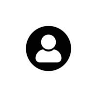 user Icon. user avatar icon. Member Login icon. Human avatar icon. vector