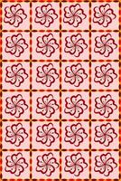 Red and Black Flower Pattern for Walppaper Web or Fabric vector
